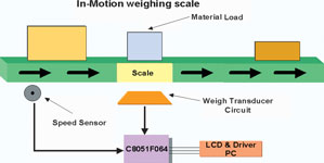 Figure 3. Typical in-motion weigh scale